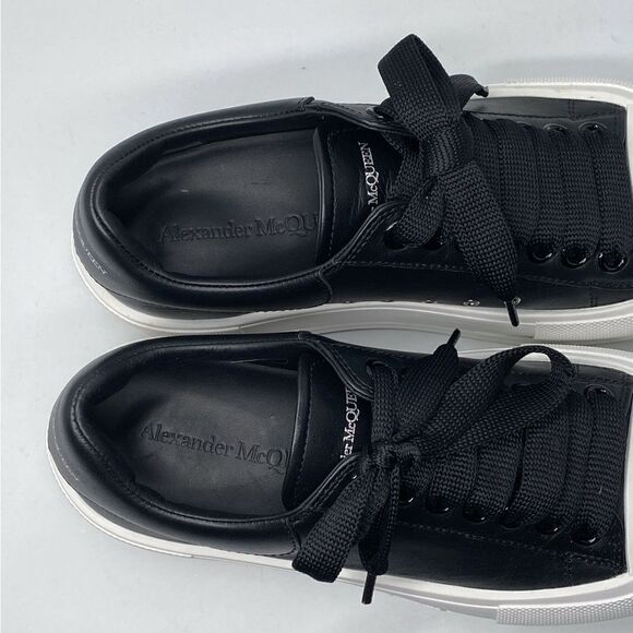 Alexander McQueen Deck Plimsoll leather sneakers size 39 - Picture 8 of 13